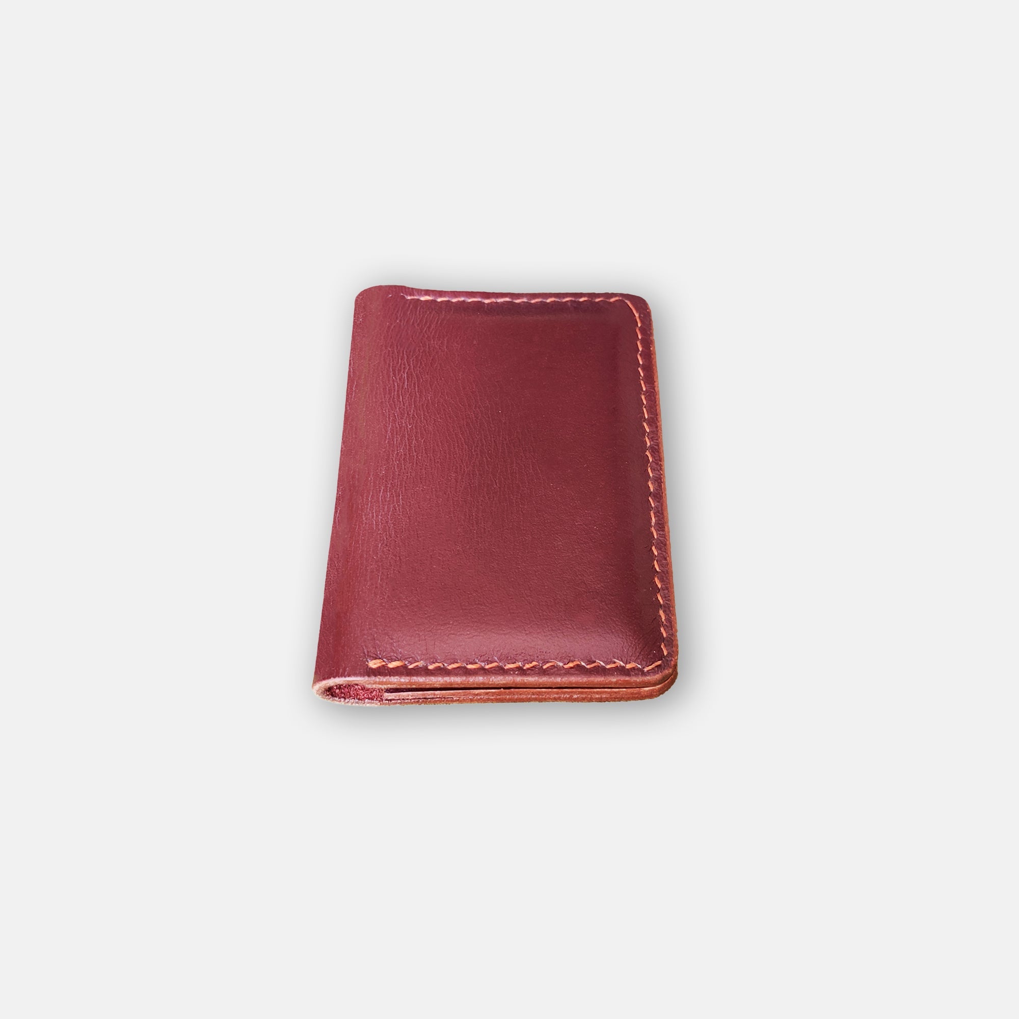 Tan Brown Leather Card Wallet - Sturd Craft