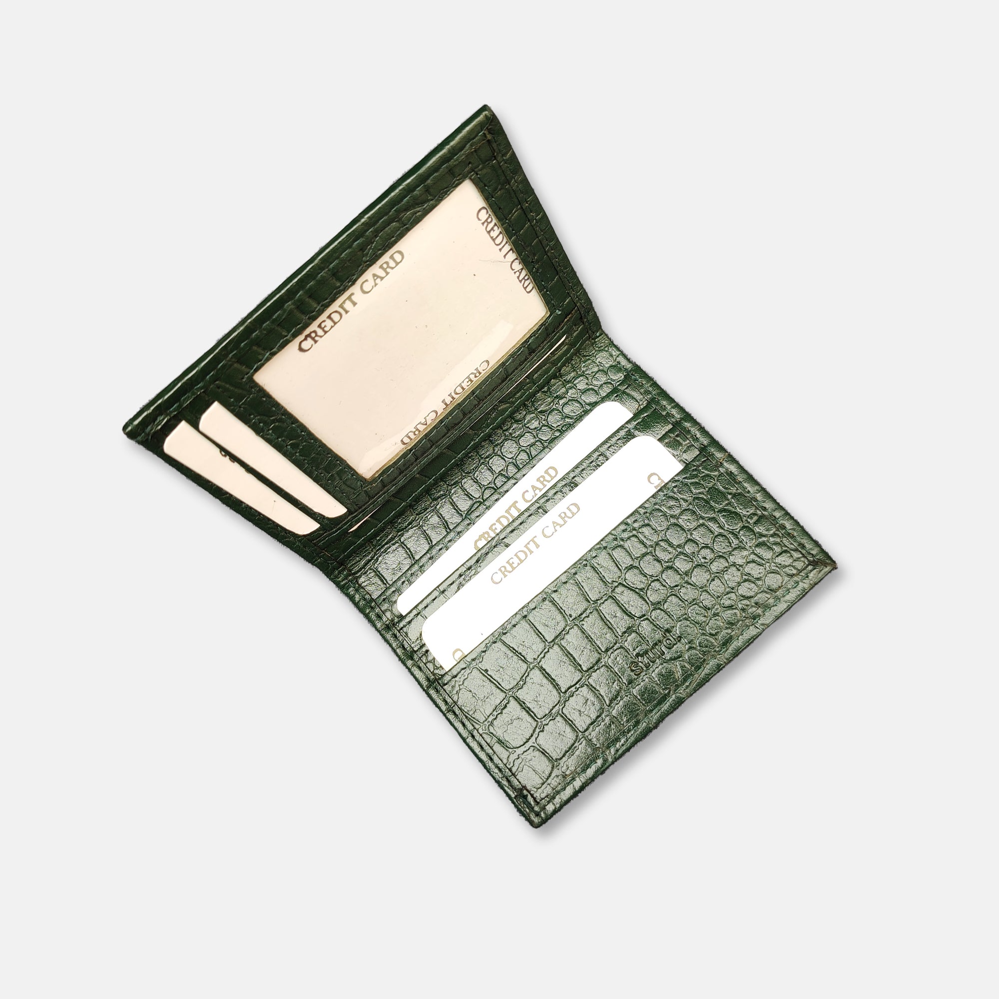Croco Leather Wallet