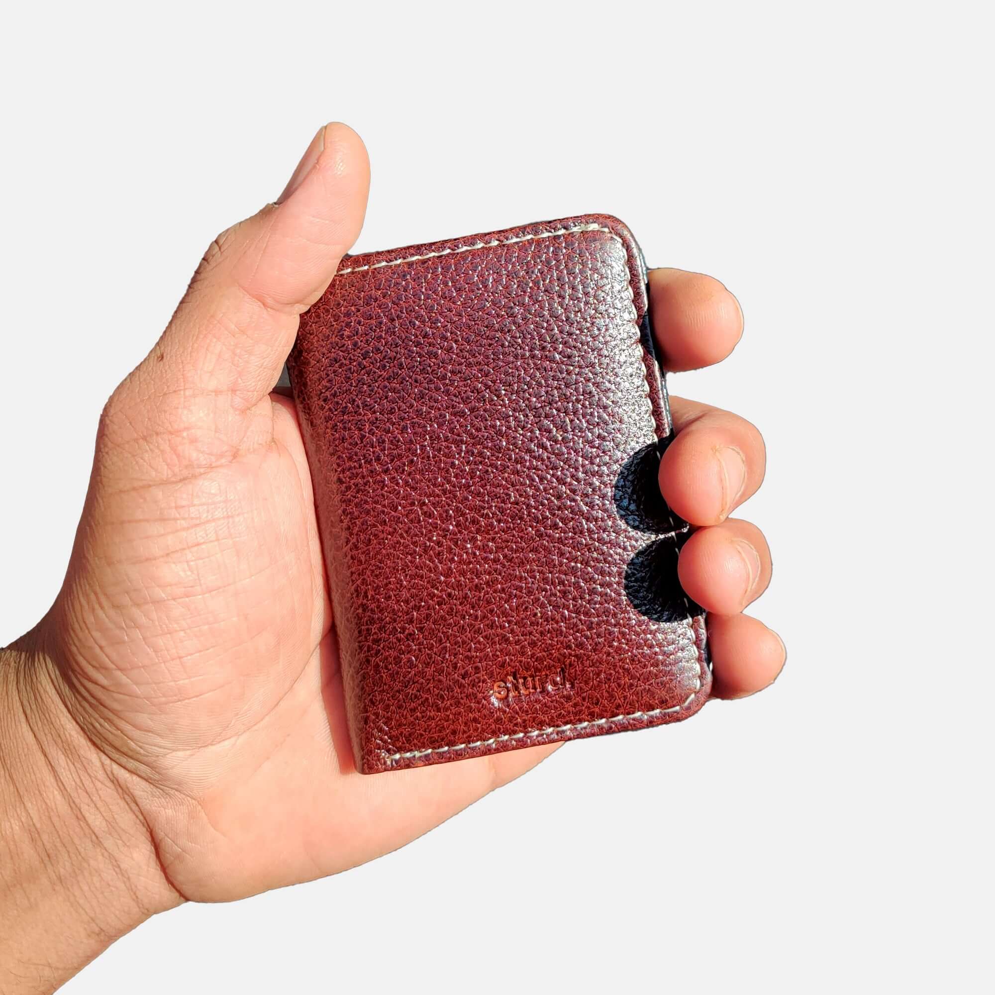 Genuine Leather Wallet Brown