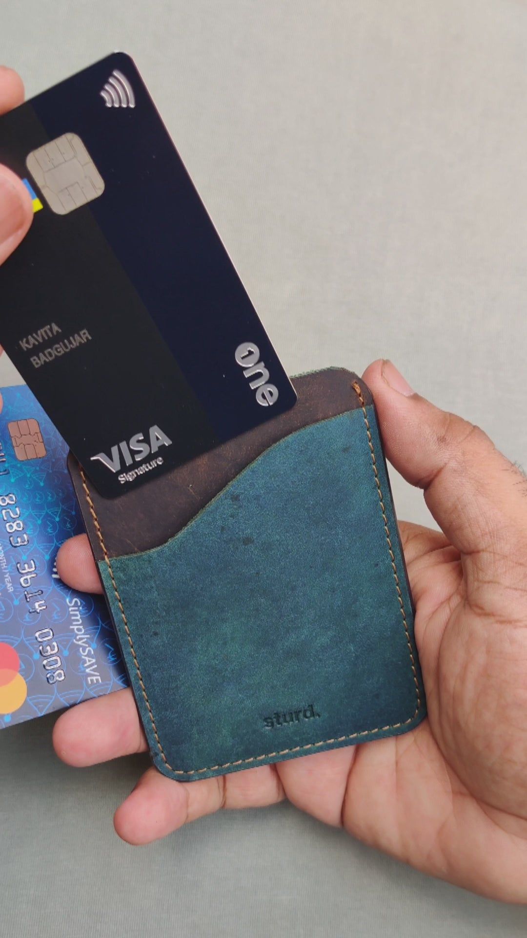 Premium Leather Card Holder