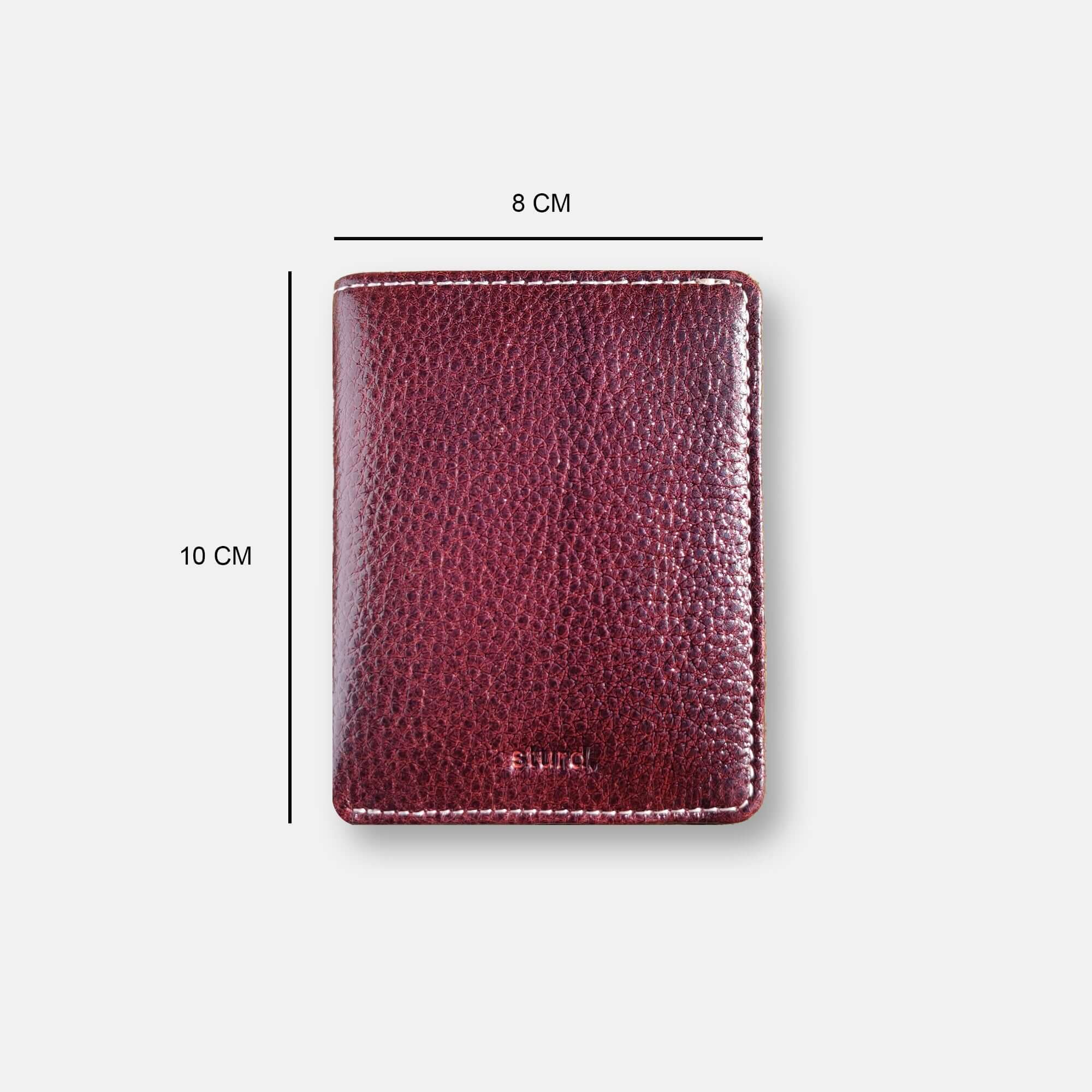 Full Grain Leather Wallet Brown