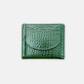 Croco Coin Leather Wallet
