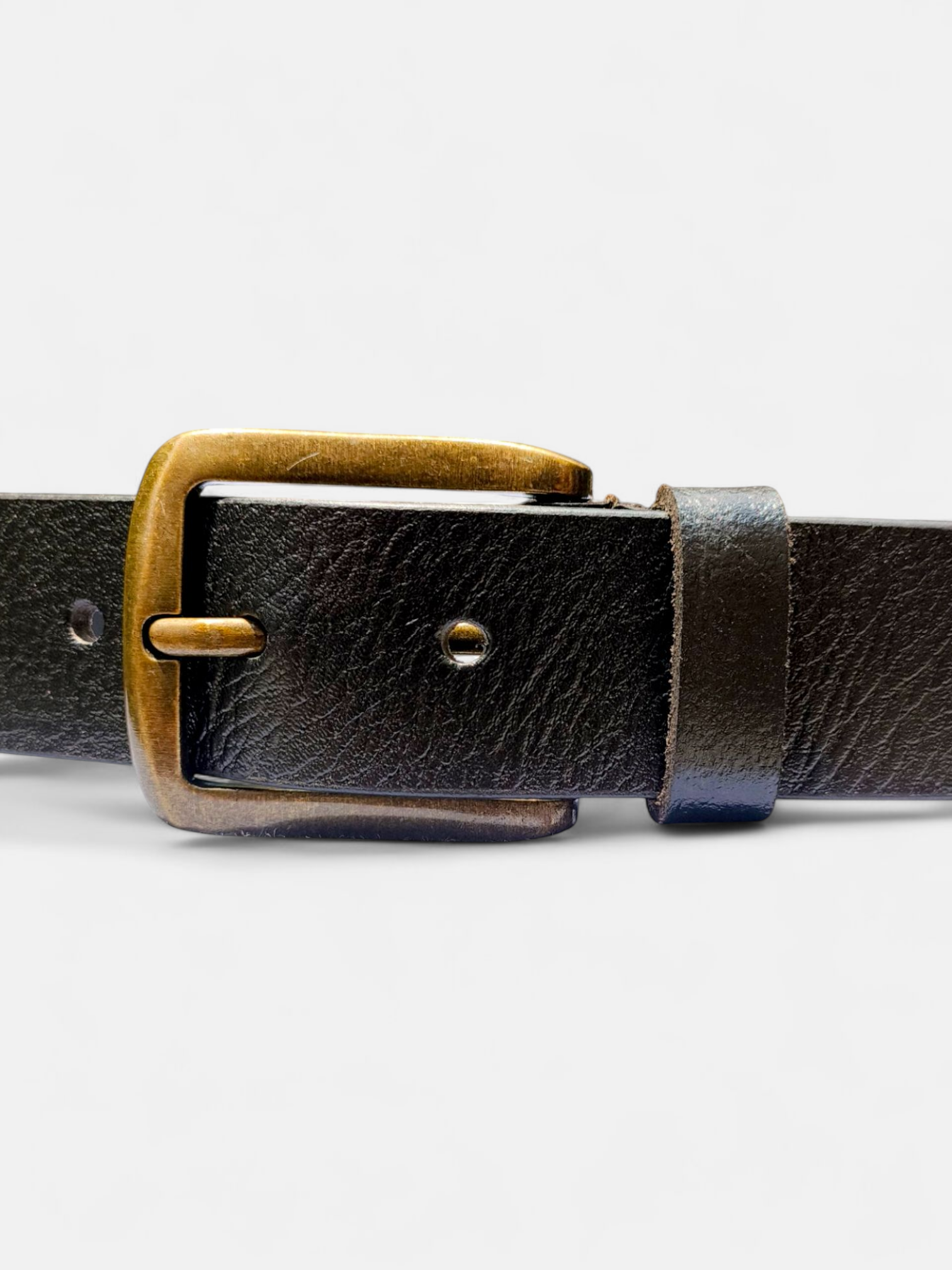 Genuine Leather Belt Black - Sturd Craft