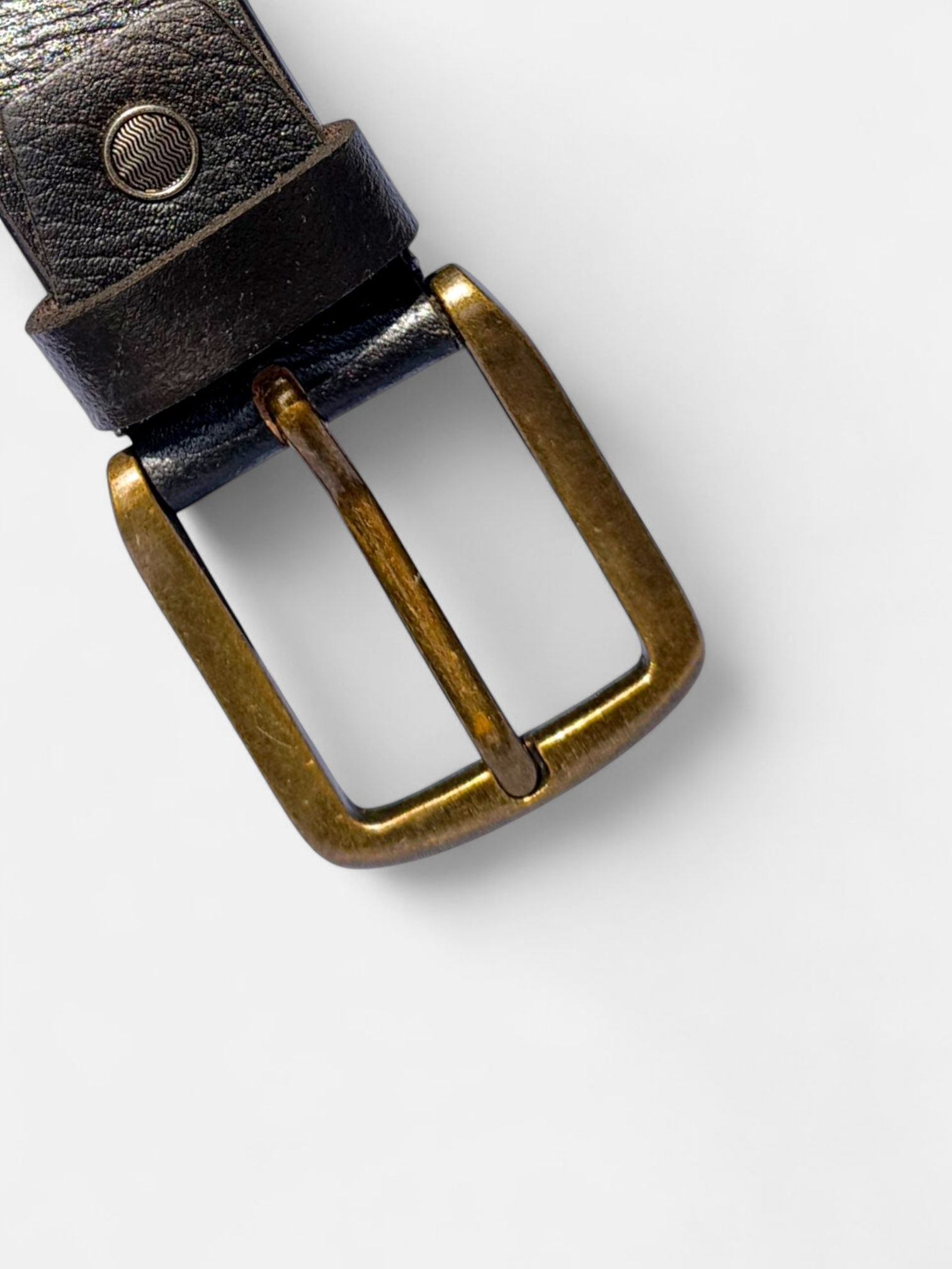 Genuine Leather Belt Black - Sturd Craft