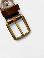 Genuine Leather Belt Brown - Sturd Craft