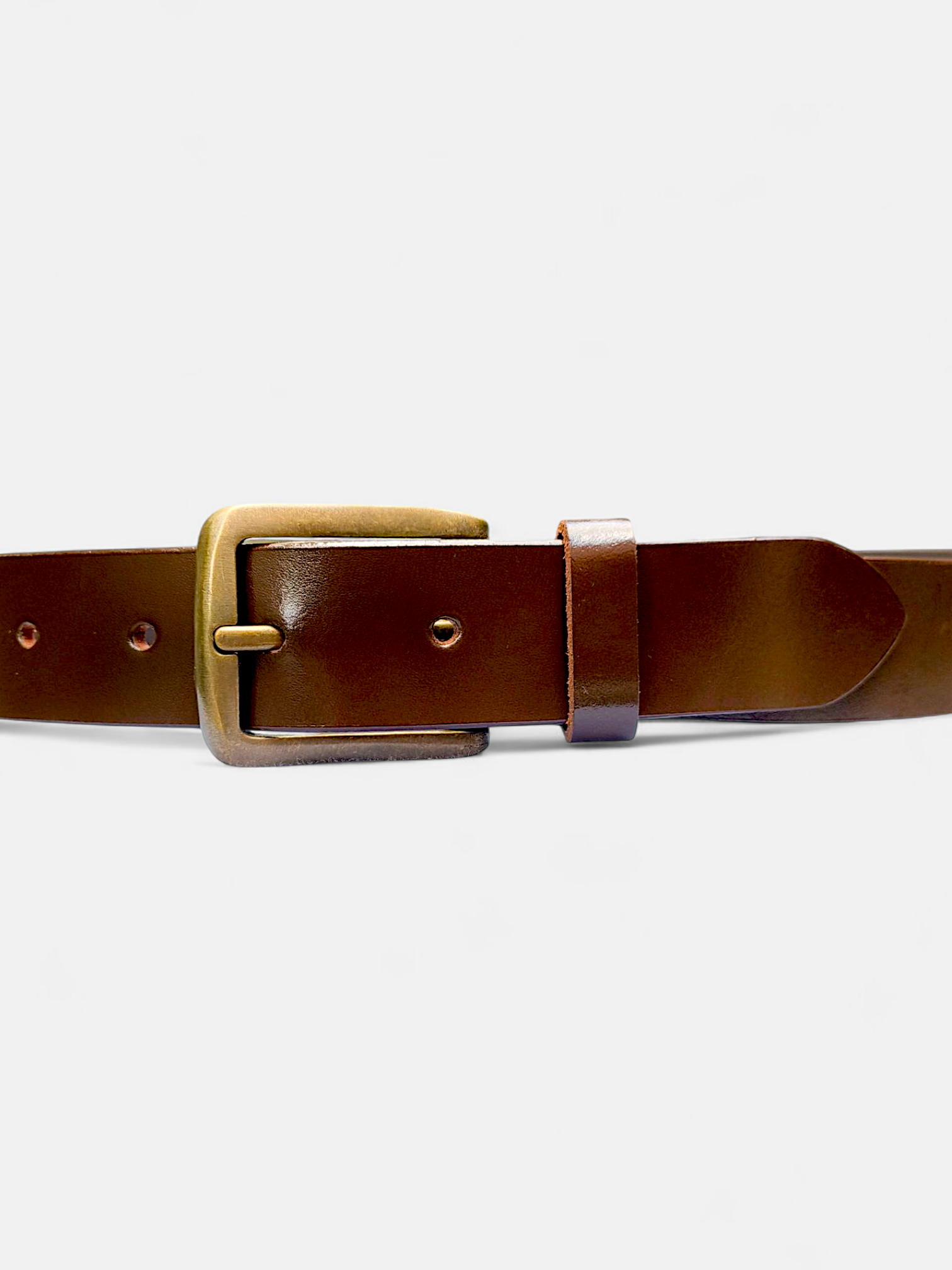 Genuine Leather Belt Brown - Sturd Craft
