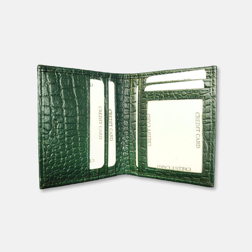 Croco Leather Wallet - Sturd Craft