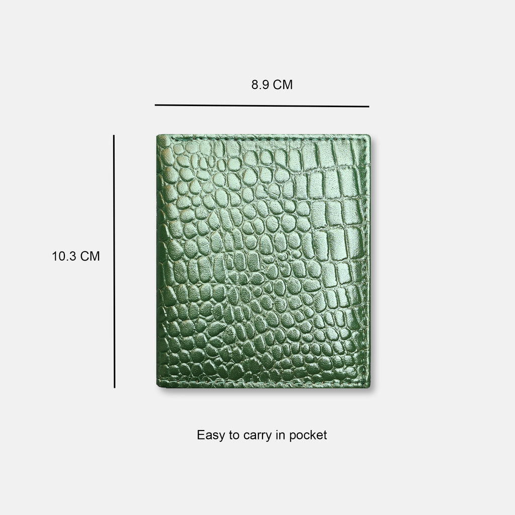 Croco Leather Wallet
