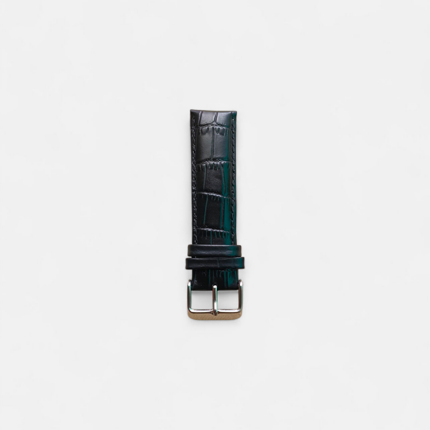 Black Croco Watch Strap