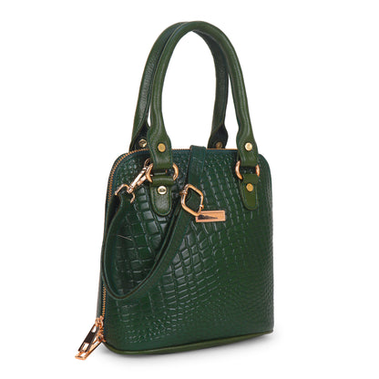 Women's Croco Leather Handbag