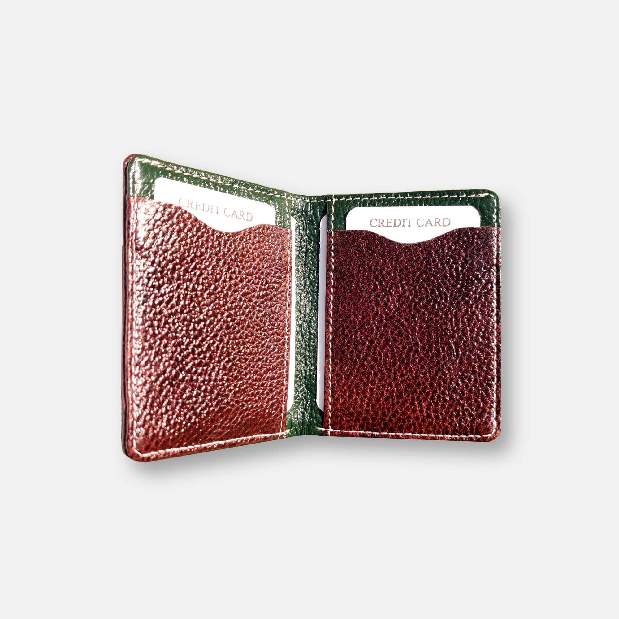 Full Grain Leather Wallet Brown
