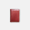 Tan Brown Leather Card Wallet