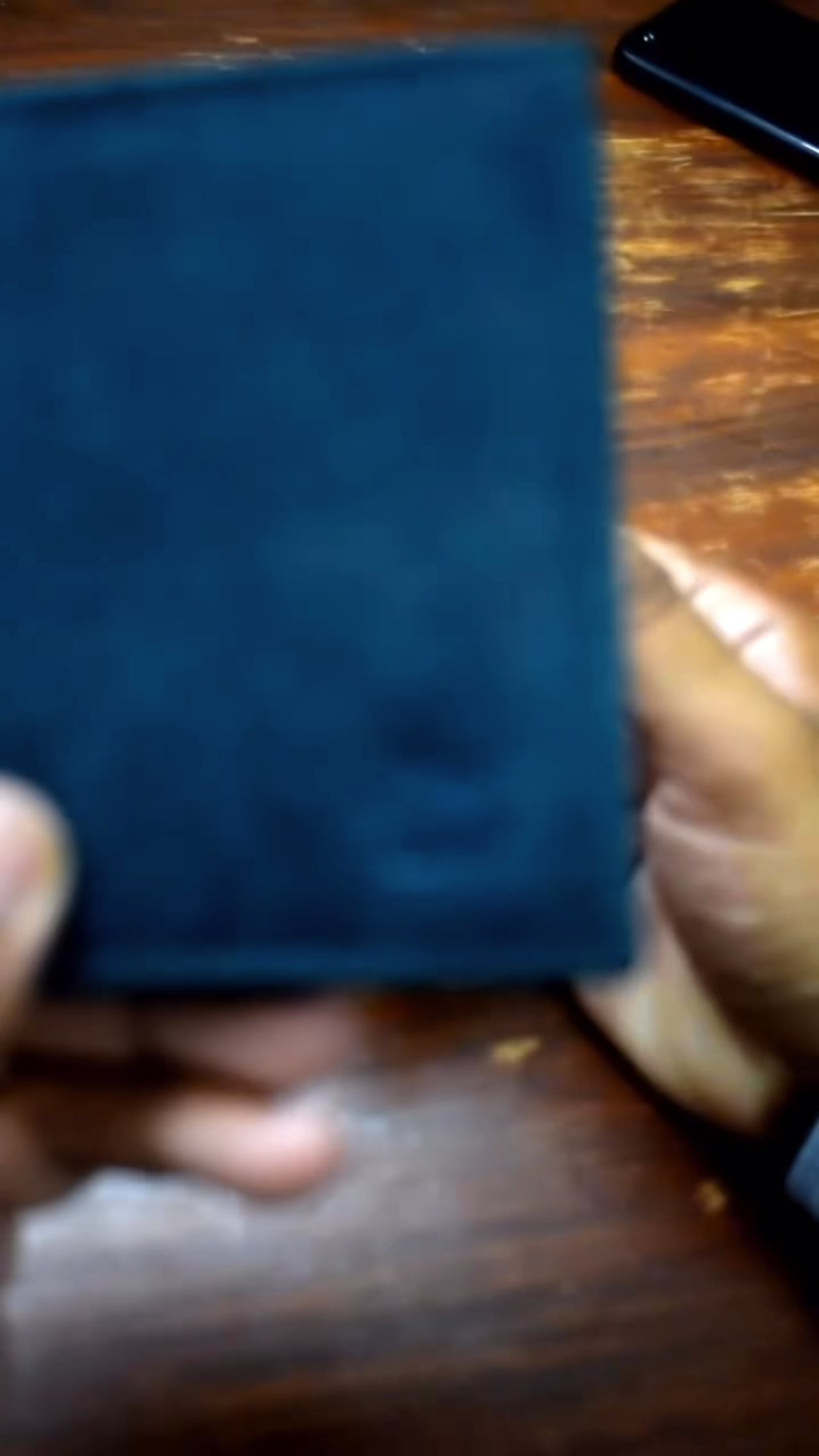 Mens Pullup Leather Wallet