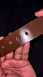 Genuine Leather Belt Brown