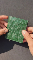 Croco Leather Wallet